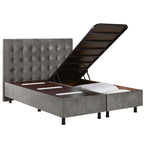 Κρεβάτι με Αποθηκευτικό Χώρο Hauz Nina 180X200 Grey 66